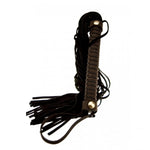 Bound Nubuck Leather Flogger - Fetshop