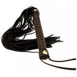 Bound Nubuck Leather Flogger - Fetshop