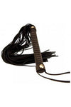 Bound Nubuck Leather Flogger