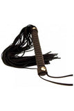 Bound Nubuck Leather Flogger