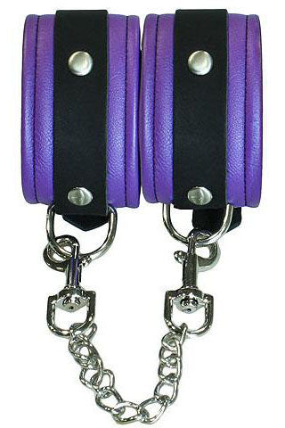 Bound to Tease Ankle Restraints Purple