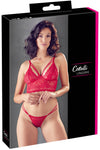 Cottelli Lingerie Red Set (L/XL) | Angel Clothing