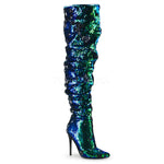 Pleaser COURTLY 3011 Boots Green