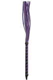 Fetish Fantasy Deluxe Cat O Nine Flogger Purple & Black