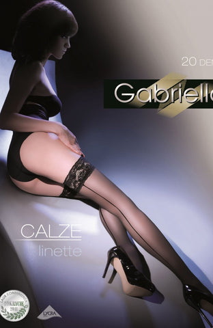 Gabriella Calze Linette 203 Hold Ups Black