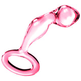 Glass Romance Pink Dildo - Fetshop