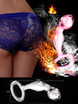 Glass Romance Pink Dildo - Fetshop