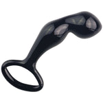 Glass romance black dildo - Fetshop