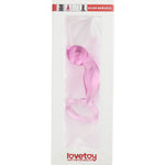 Glass Romance Pink Dildo - Fetshop