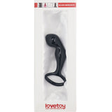 Glass romance black dildo - Fetshop