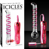 Icicle 10 Function Glass G-Spot Vibrator - Fetshop