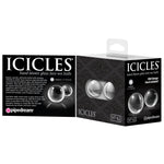 Icicles Hand Blown Glass Ben Wa Balls - Fetshop