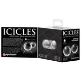 Icicles Hand Blown Glass Ben Wa Balls - Fetshop
