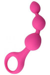 Loving Joy Triple Ripple Anal Beads-Pink