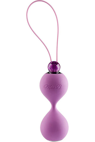 Mae B Elegant Soft Touch Love Balls Purple