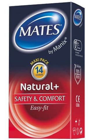 Mates Natural Condoms 14 Pack