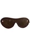 Bound Nubuck Leather Blindfold