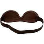 Bound Nubuck Leather Blindfold