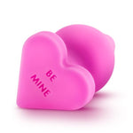 Candy Heart Butt Plug Be Mine Pink - Fetshop