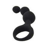 Loving Joy Triple Ripple Anal Beads-Black - Fetshop