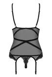 Obsessive Bondea Basque and Thong | Angel Clothing