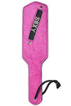 Pink Sexy Paddle, Bound to Tease, Pink / Diamante