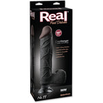 Pipedream Real Feel Deluxe Wallbanger Vibrator 11 Inch Black - Fetshop