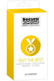 Secura Kondome Test the Best 24 Pack