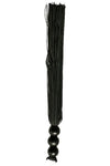 Sex and Mischief Black 10 Inch Rubber Flogger