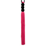 Sex and Mischief Pink 10 Inch Rubber Flogger - Fetshop