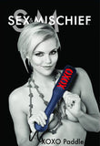 Sex and Mischief XOXO Paddle - Black and Red - Fetshop