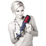 Sex and Mischief XOXO Paddle - Black and Red - Fetshop