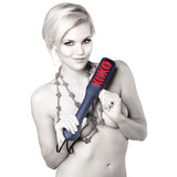 Sex and Mischief XOXO Paddle - Black and Red - Fetshop
