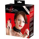 Bad Kitty Silicone Collar with Leash