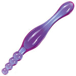 Smoothy Prober Clear Lavender Dual Use Sex Toy - Fetshop