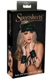 SportSheets Lace and Satin Lover Kit Black