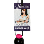 Sportsheets Large 22 Inch Red Rubber Tickler / Flogger - Fetshop