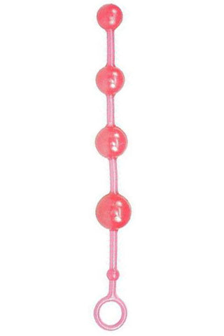 Thai Jelly Anal Beads Pink